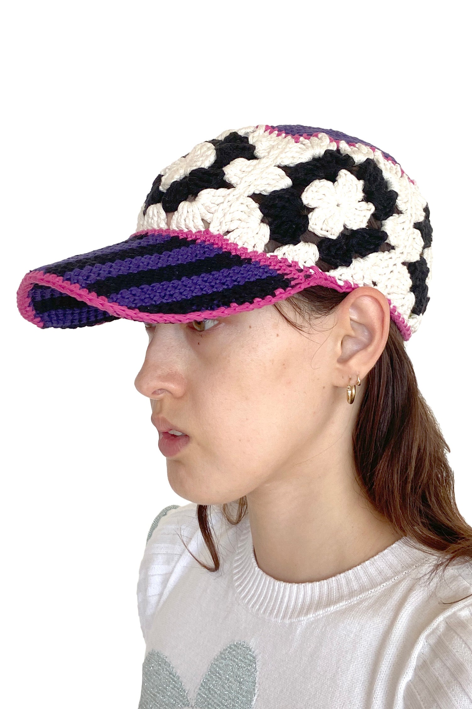 BBALL CAP STRIPE