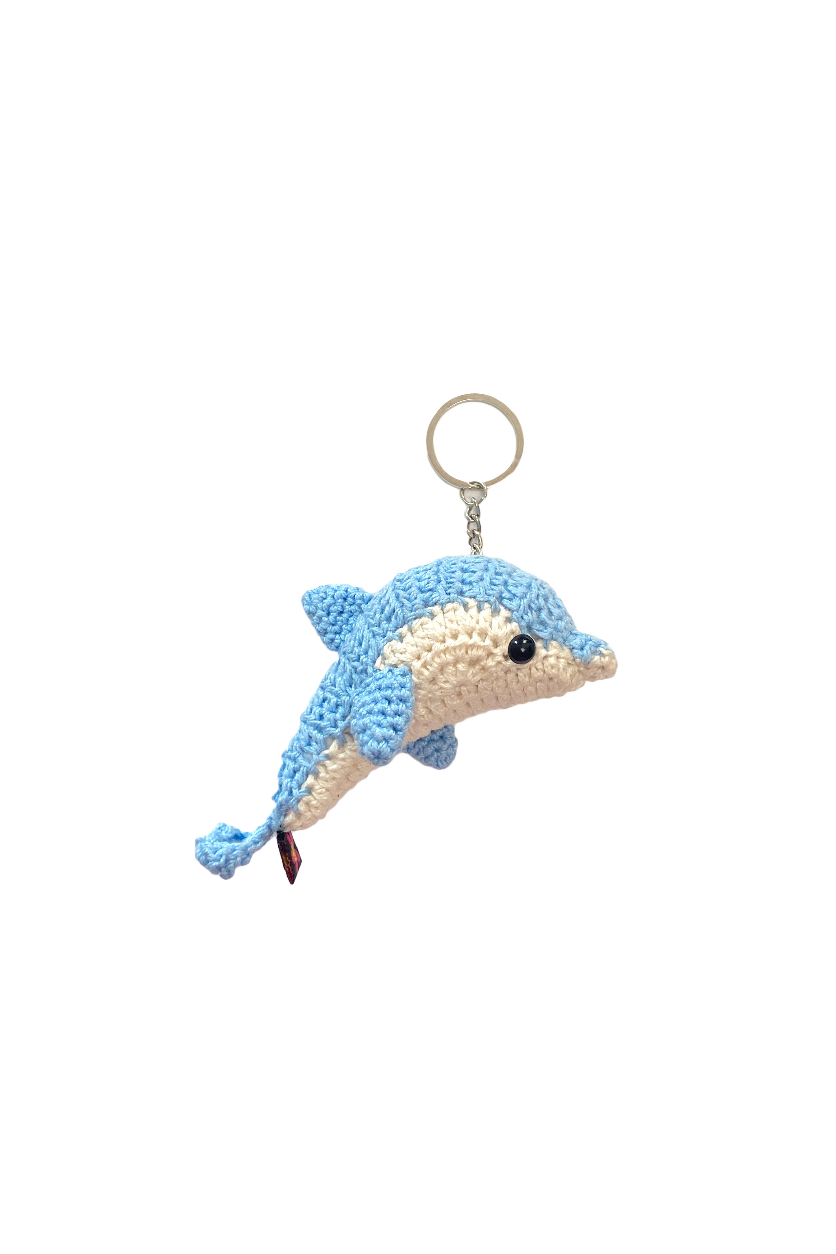 DOLPHIN KEYCHAIN- BLUE