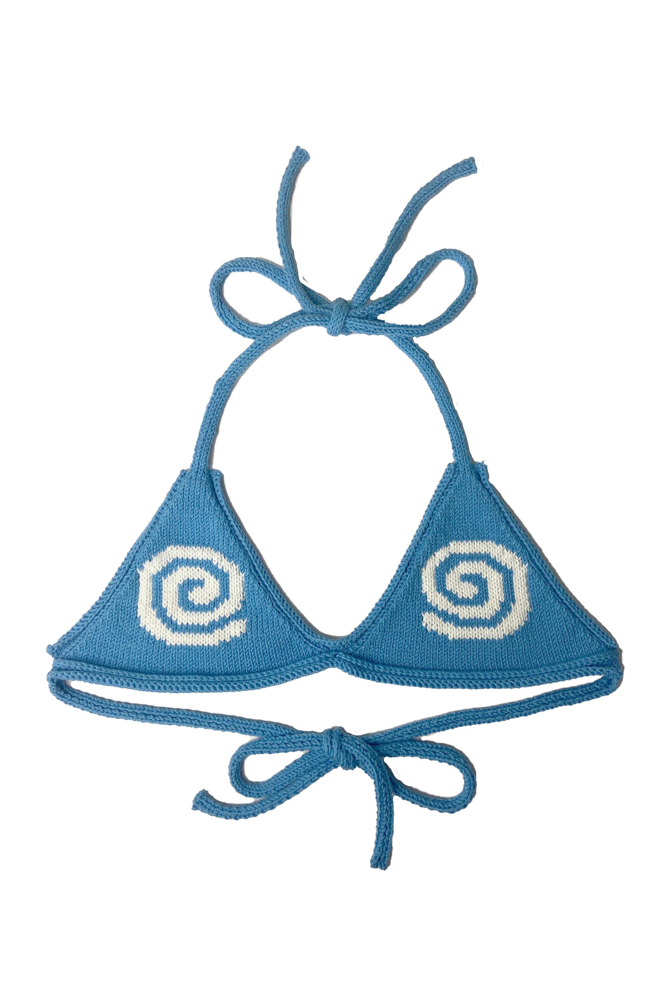 GLOW IN THE DARK BIKINI TOP- SPIRAL