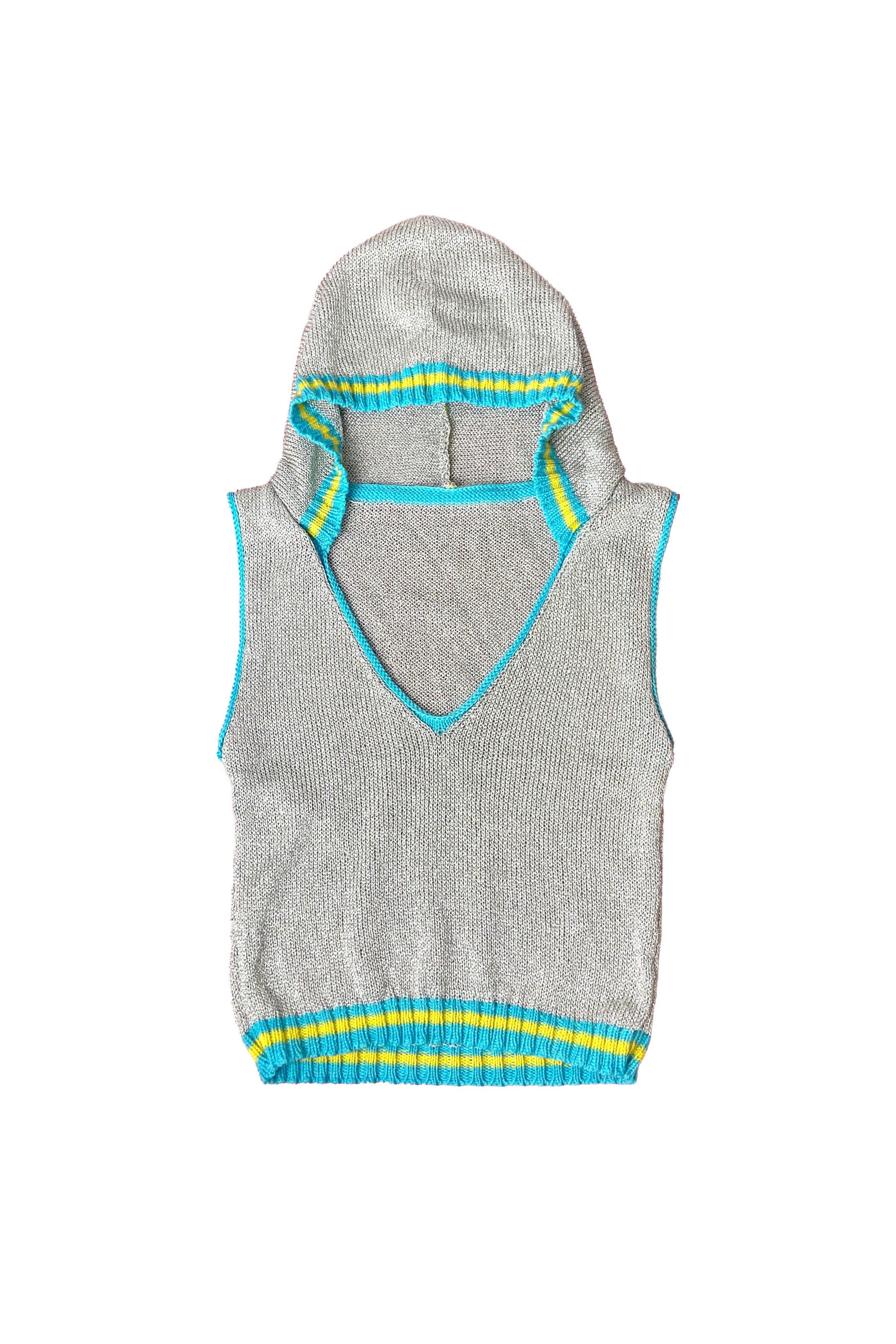 SPARKLY HOODIE VEST