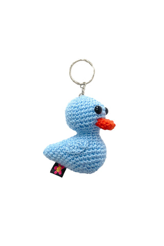 DUCKY KEYCHAIN- BLUE