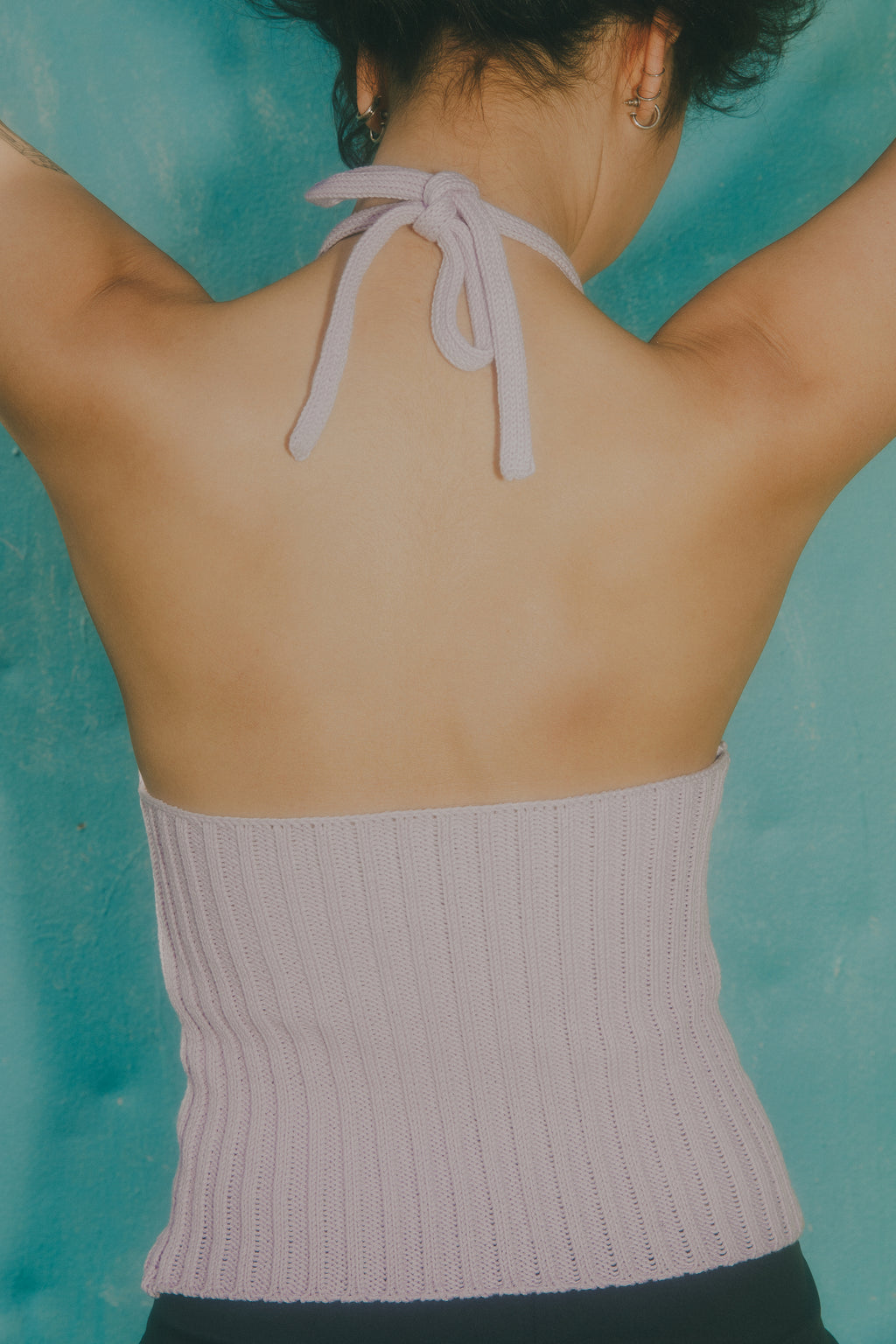 FLOWER ASYM HALTER