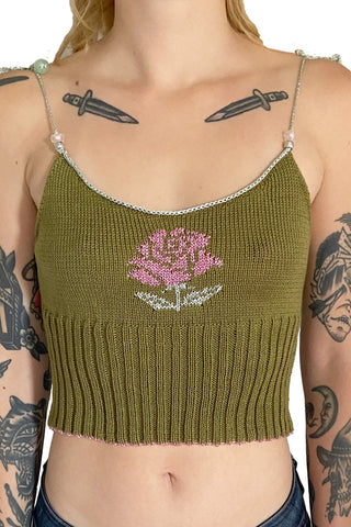 ROSE TANK- OLIVE