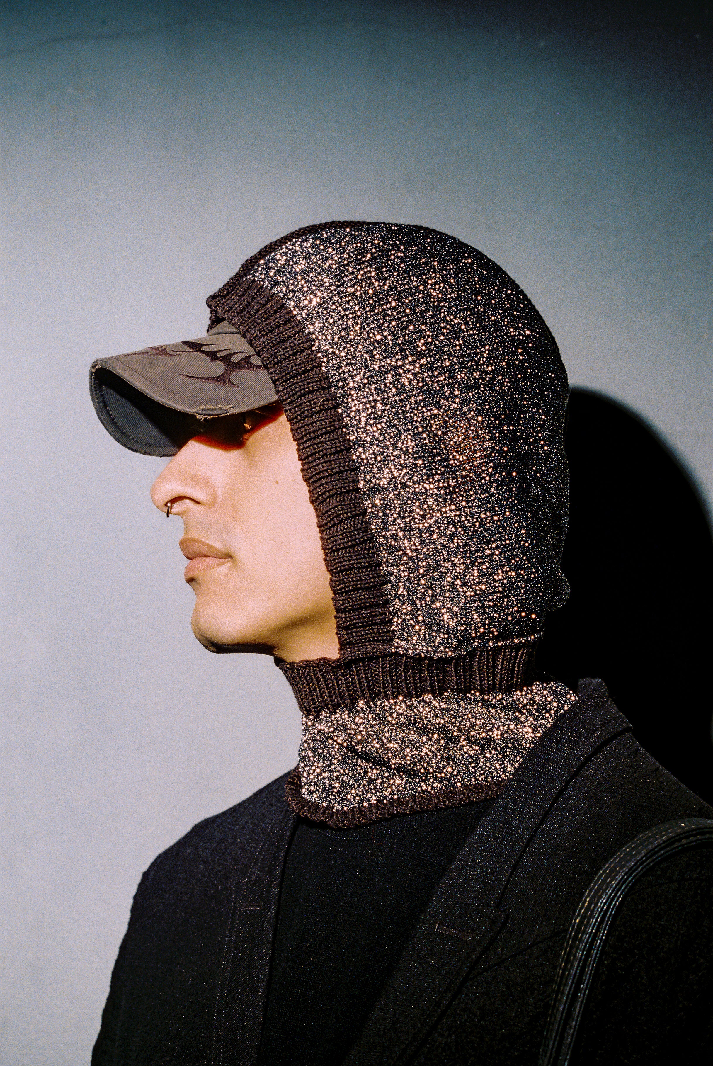 METALLIC HOOD- MADE TO ORDER