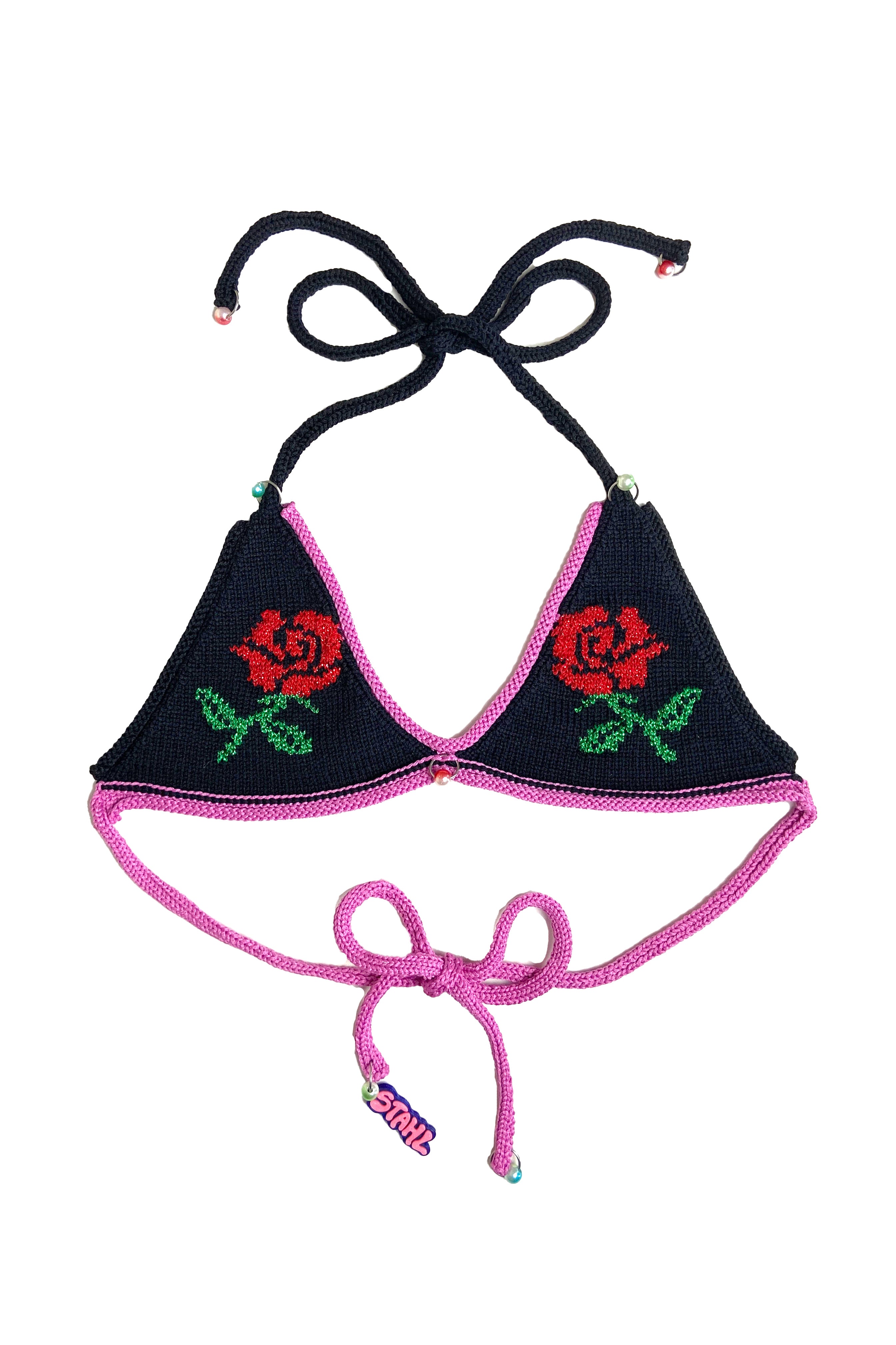 BIKINI TOP- ROSE