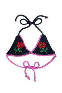 BIKINI TOP- ROSE