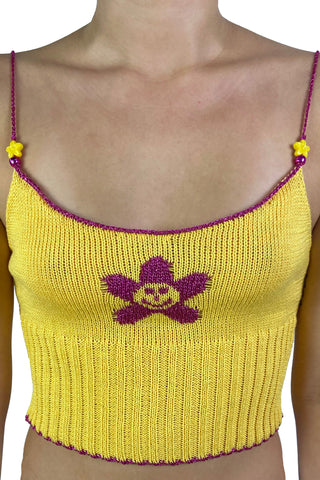 DAISY TANK- YELLOW