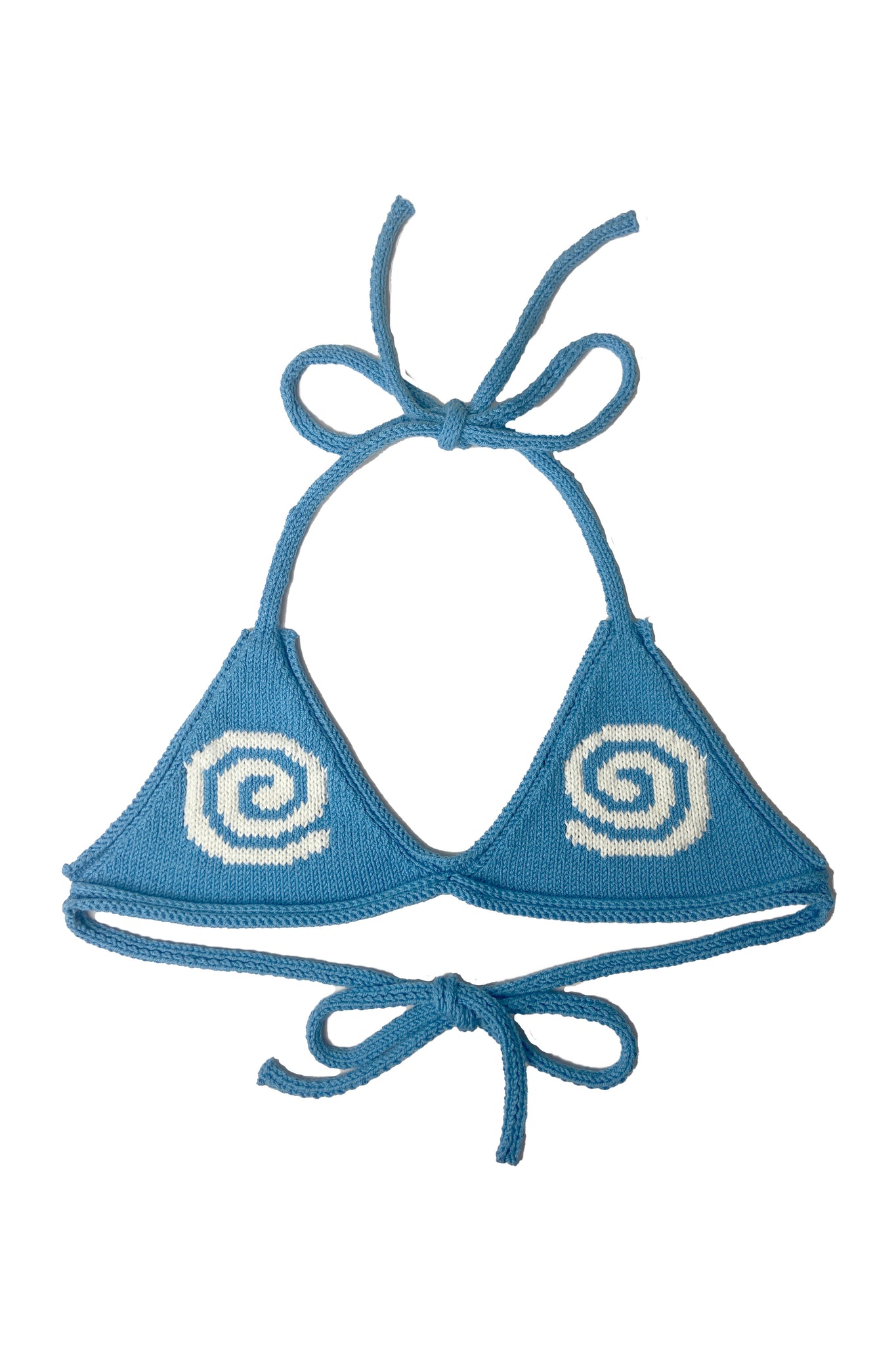GLOW IN THE DARK BIKINI TOP- SPIRAL