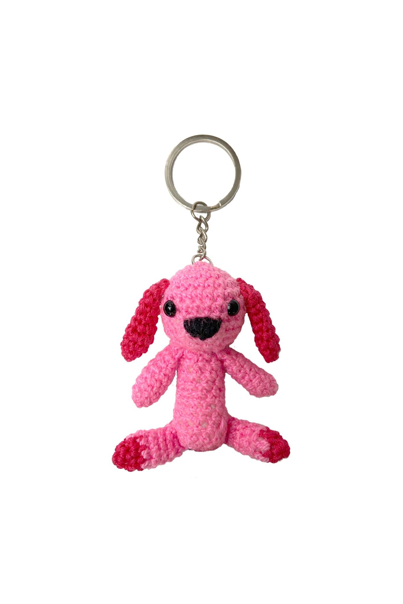 PINK DOG KEYCHAIN