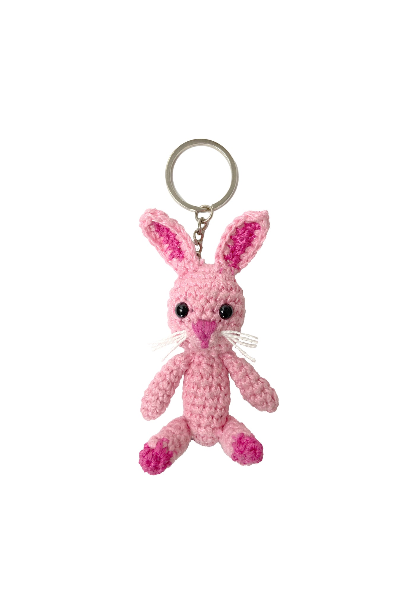 PINK BUNNY KEYCHAIN