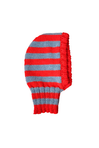 BALACLAVA- RED BLUE STRIPE