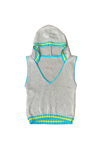 SPARKLY HOODIE VEST
