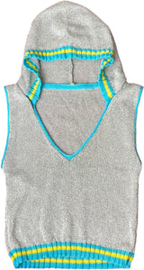 SPARKLY HOODIE VEST