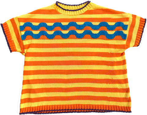 SQUIGGLE SWEATER T-SHIRT