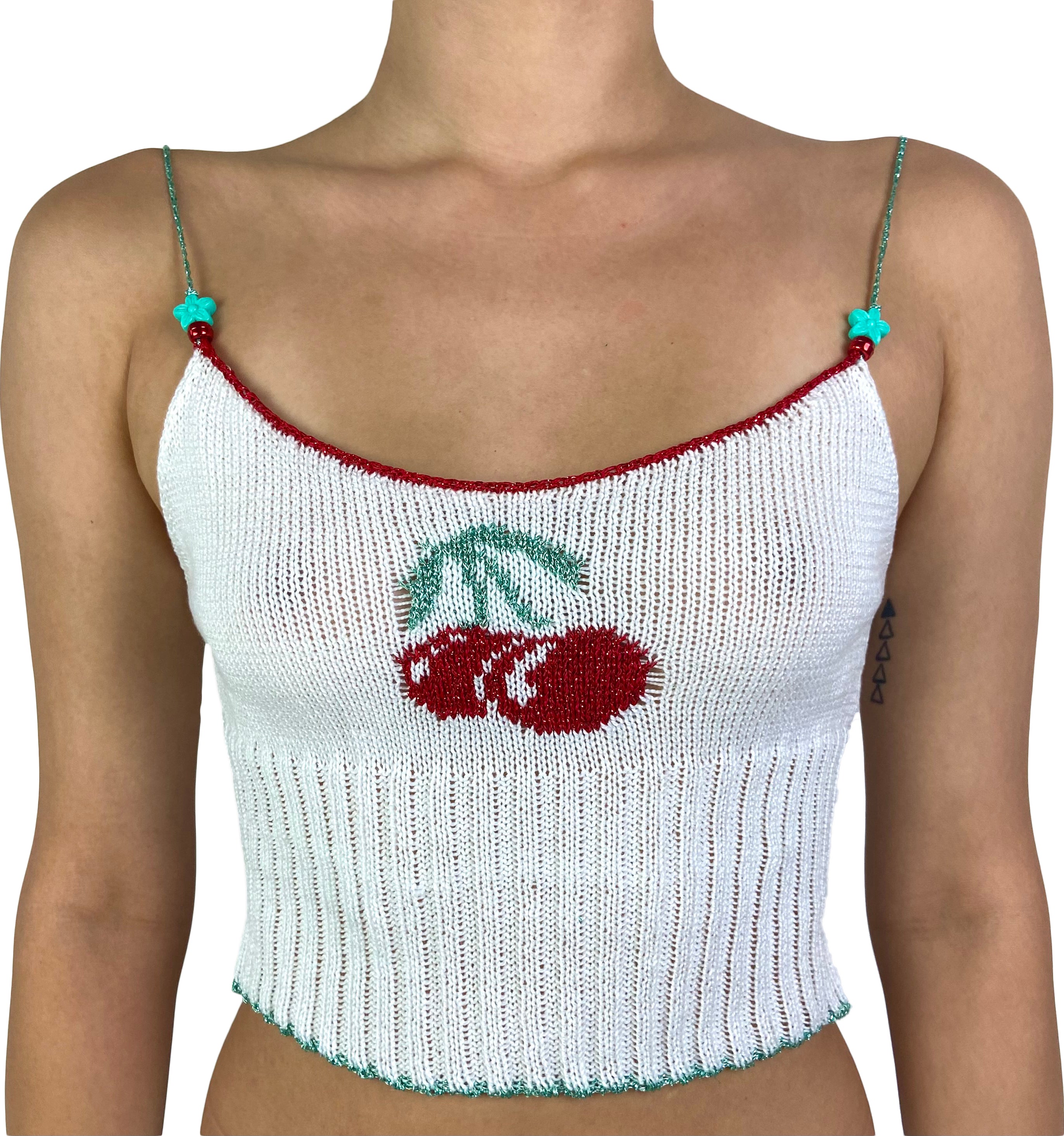 ★2023SS新作★KIRSH★CHERRY CROP KNIT SLEEVELESS WHITECHERRYTANKcrop.jpg?v=