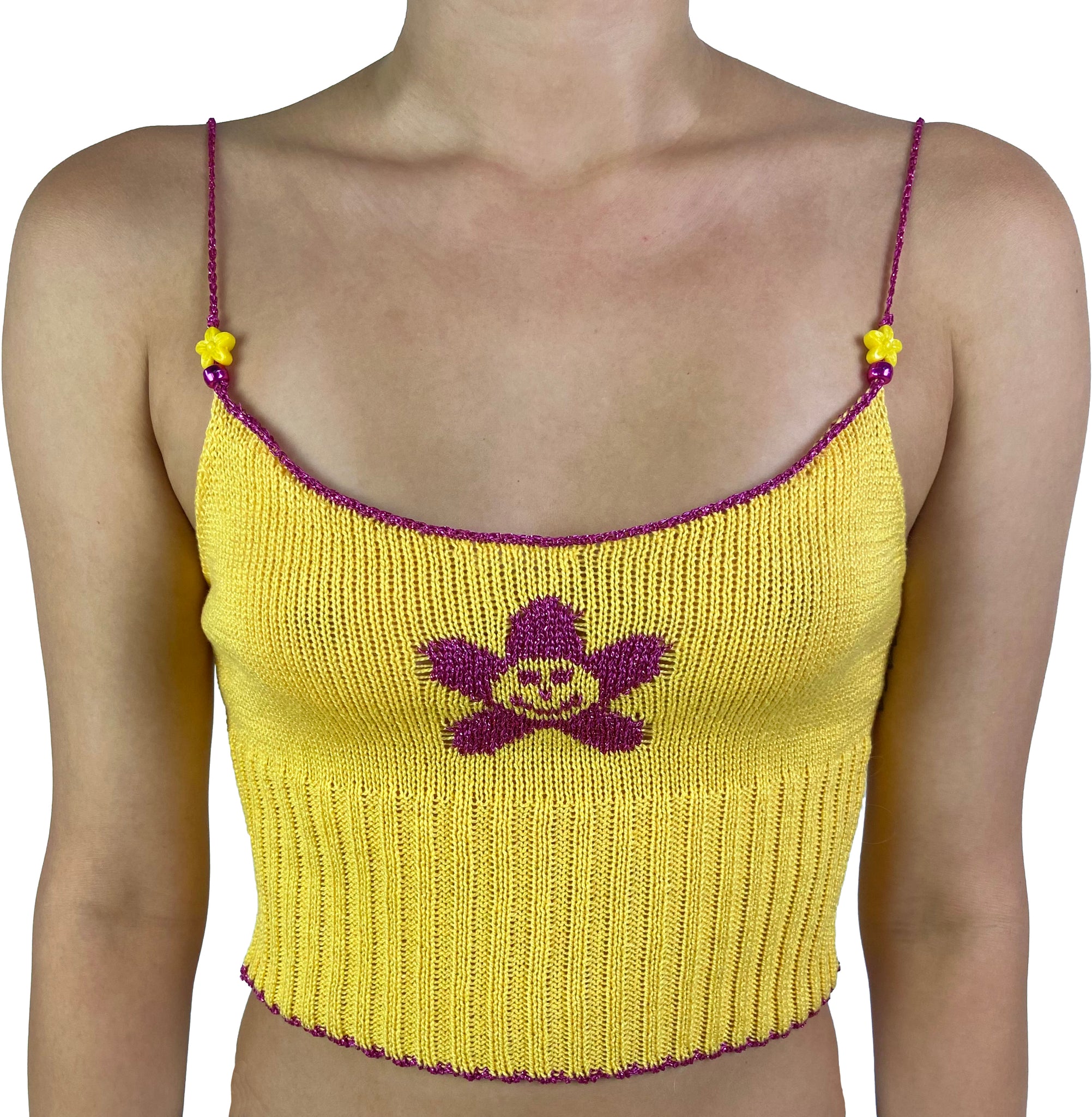 DAISY TANK- YELLOW- MADE TO ORDER